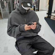 Толстовка OFF STREET, размер M, , темно-серый графит