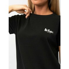 Футболка Lee Cooper, размер L, черный, Black