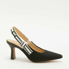 Туфли слингбэки TENDANCE, размер 40, черный