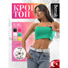 Кроп-топ Berrak, 1 шт., размер L/XL, зелёный