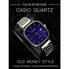 Наручные часы CASIO, серый, синий