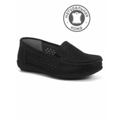 Мокасины ASBRO Комфорт, размер 36, черный Асбро