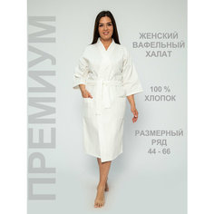 Халат PamTex, размер 44-46, белый
