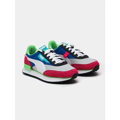 Кроссовки PUMA Future Rider Play On, размер 37,5 EU, glowin pink-lapis-viri green