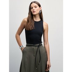 Майка Zarina Базовая, размер XL (RU 50)/170, черный