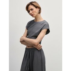 Топ Zarina, размер XS (RU 42)/170, серый