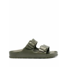 Шлепанцы Birkenstock, размер 38 Narrow EU, зелeный