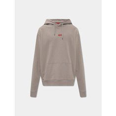 Худи 424 Logo-Embroidered, размер XL, , серый