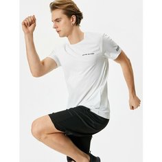 Футболка спортивная KOTON, размер L, белый