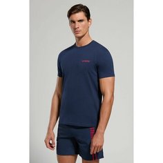 Футболка BIKKEMBERGS VERTICAL STRIPES, размер M, синий