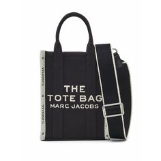 Сумка тоут MARC JACOBS The Jacquard Crossbody Tote, чёрный