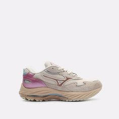 Кроссовки Mizuno Wave Rider B, размер 6 US, бежевый/розовый