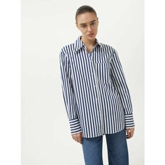 Рубашка Calista, размер XL, белый/темно-синий