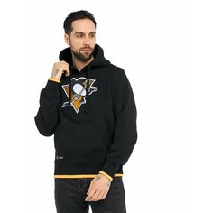 Толстовка Atributika & Club Pittsburgh Penguins, размер L, , черный