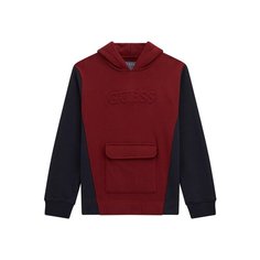 Толстовка GUESS, размер 8, бордовый