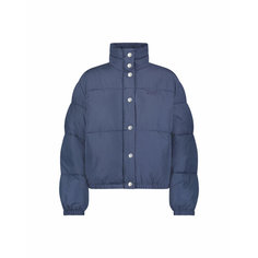Пуховик Lee Women Ralaxed Short Puffer Jacket, размер S, синий