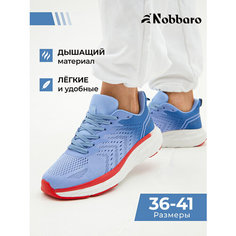 Кроссовки Nobbaro Весна-лето 2024, полнота 6, размер 36, голубой