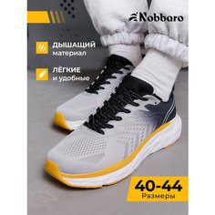 Кроссовки Nobbaro Весна-лето 2024, полнота 7, размер 40, серый