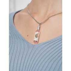 Колье, длина 50 см, розовый Brionda