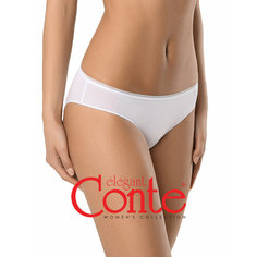 Трусы Conte elegant Basic Cotton LB 2002 slip, размер 48=L, о/б 102 см, White=Белый