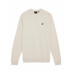 Свитшот Lyle & Scott Crew Neck Sweatshirt, размер XXL, , бежевый, белый