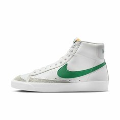 Кроссовки NIKE Blazer Mid 77 VNTG, полнота F, размер 10 US, белый-зеленый