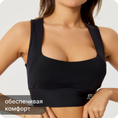 Топ спортивный JBS, размер XS, черный