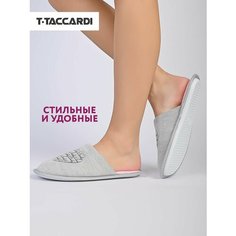 Тапочки T.Taccardi, размер 40, серый