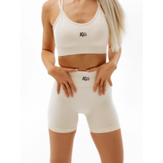 Шорты спортивные Juicy clo Коллекция ITS A BASE, размер M, cream