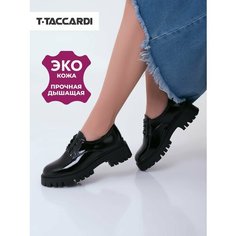 Полуботинки T.Taccardi, размер 40, черный