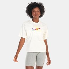 Футболка NIKE OC 3 Boxy, размер L, бежевый