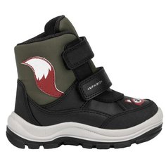 Полусапоги GEOX Flanfil ABX, размер 27 EU, чёрный/тёмно-зелёный