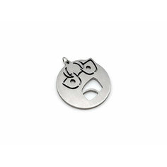 Подвеска Metal Souvenir, серебристый