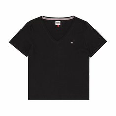 Футболка Tommy Jeans, размер XS, черный