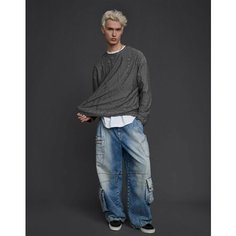 Джинсы Gloria Jeans, размер 15-18л/170-182, синий