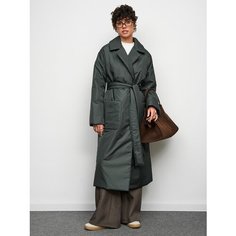 Плащ Belitskybrand, размер XS, зелено-серый