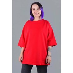 Футболка Магазин Толстовок, размер XS-44-Unisex-(Женский), красный