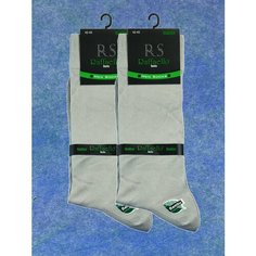 Носки Raffaello Socks, комплект, 2 пары, размер 42-45, светло-серый
