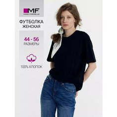 Футболка MARK FORMELLE Для женщин, размер M, черный, мультиколор