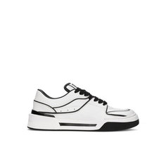 Кроссовки DOLCE & GABBANA New Roma, размер 39.5 EU, серебристый