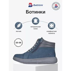 Ботинки Bottilini, размер 33, синий