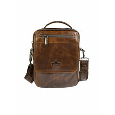 Сумка планшет znimsk, фактура гладкая, кофе