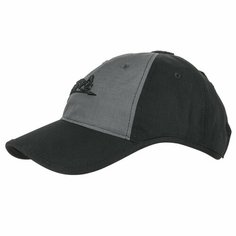 Бейсболка HELIKON-TEX для мужчин, размер one-size, черный, серый