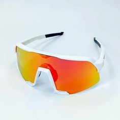 Солнцезащитные очки , оранжевый, белый Enduro Store