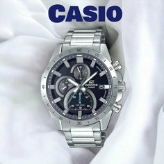Наручные часы CASIO, серый, черный