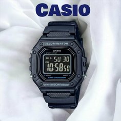 Наручные часы CASIO, синий, черный
