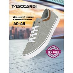 Кеды T.Taccardi Весна-лето 2025, полнота G, размер 41, серый