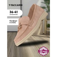 Лоферы T.Taccardi, размер 39, бежевый