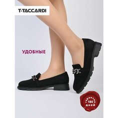 Лоферы T.Taccardi, размер 36, черный