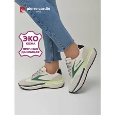 Кроссовки Pierre Cardin Осень-зима 2024, полнота G, размер 37, бежевый